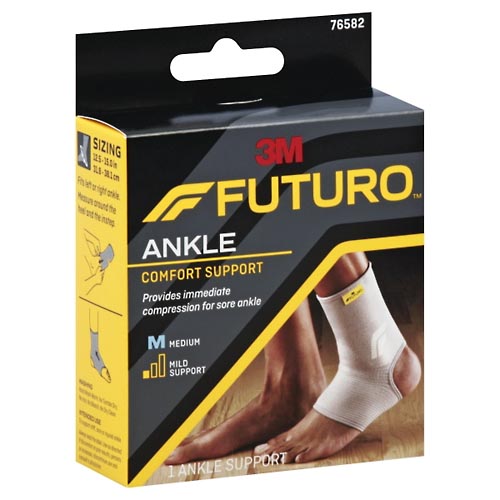 Image for Futuro Ankle Support, Comfort, Medium, Mild Support,1ea from Jodi's Family Pharmacy