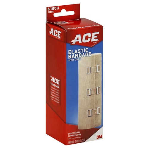 Image for ACE Elastic Bandage, with Clips, 6 Inch,1ea from Jodi's Family Pharmacy