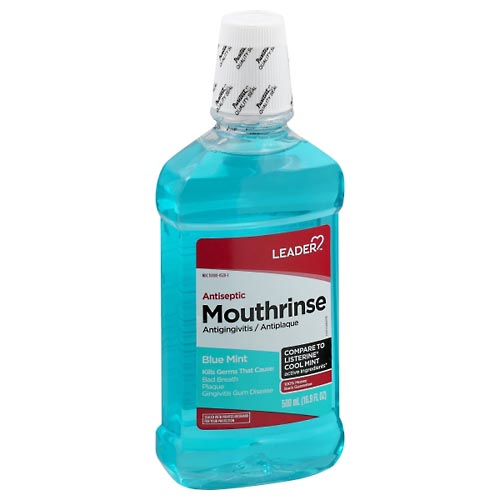Image for Leader Mouthrinse, Blue Mint,500ml from Jodi's Family Pharmacy
